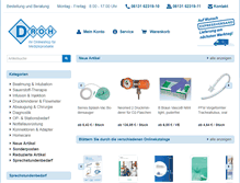 Tablet Screenshot of droh.de