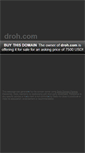 Mobile Screenshot of droh.com